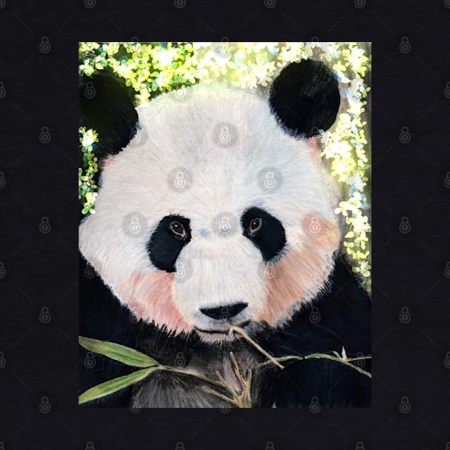 Panda Bear by teenamarie23art